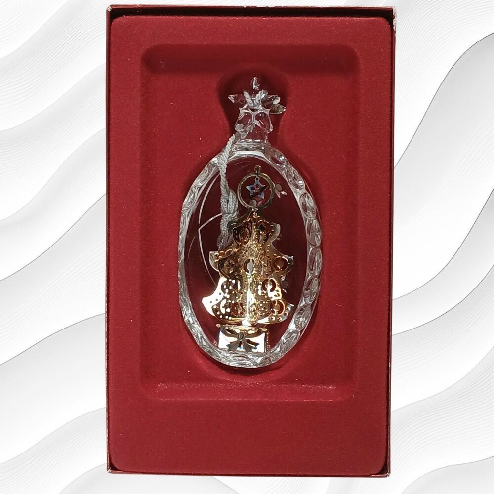 Lenox Pave Jewels Celestial Tree Full-Lead Crystal w/ Jeweled Tree Inside NIB